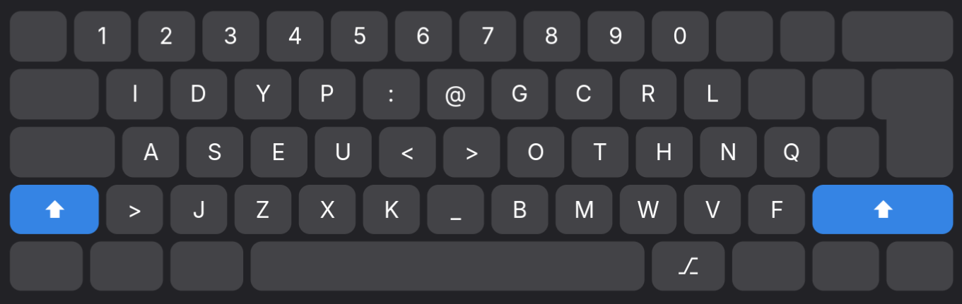 Dwev numeric layout disposition level 2