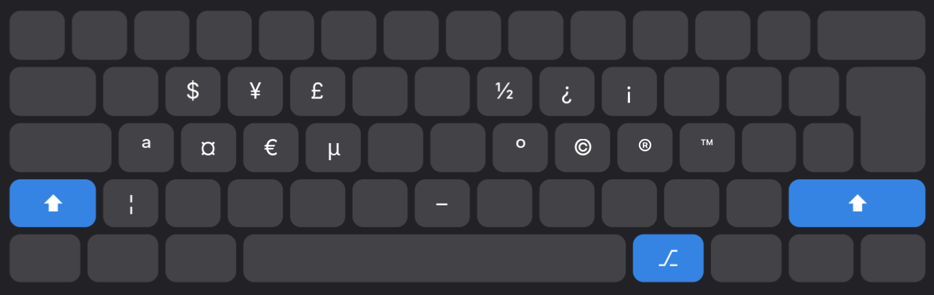 Dwev numeric layout disposition level 4